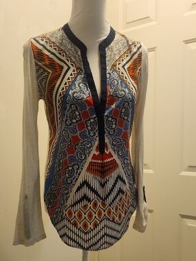 Anthropologie Tiny Brand Top small Bohemian